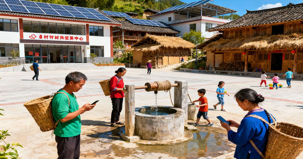 Ilustrasi Desa desa sejarah