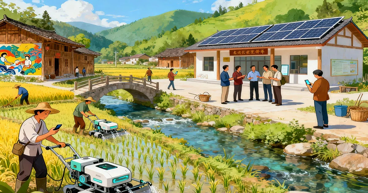 Ilustrasi Desa data desa