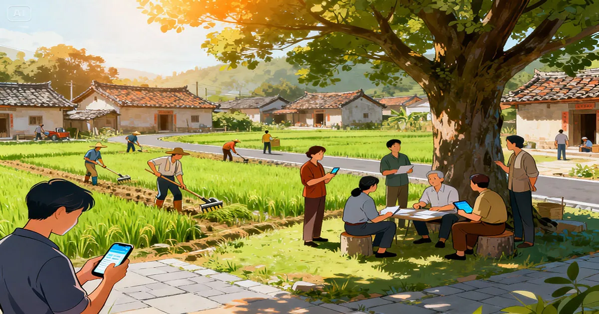 Ilustrasi Desa desa aman