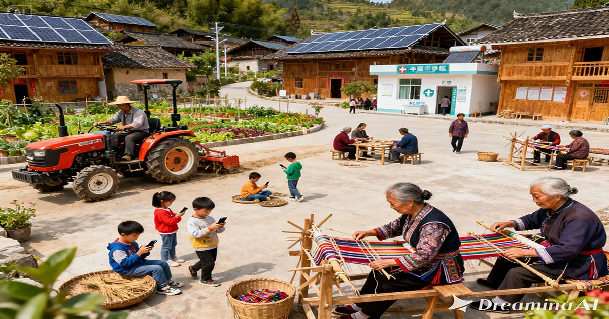 Ilustrasi Desa desa muna