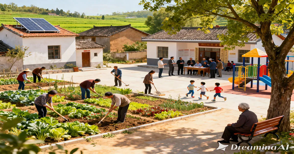 Ilustrasi Desa info desa