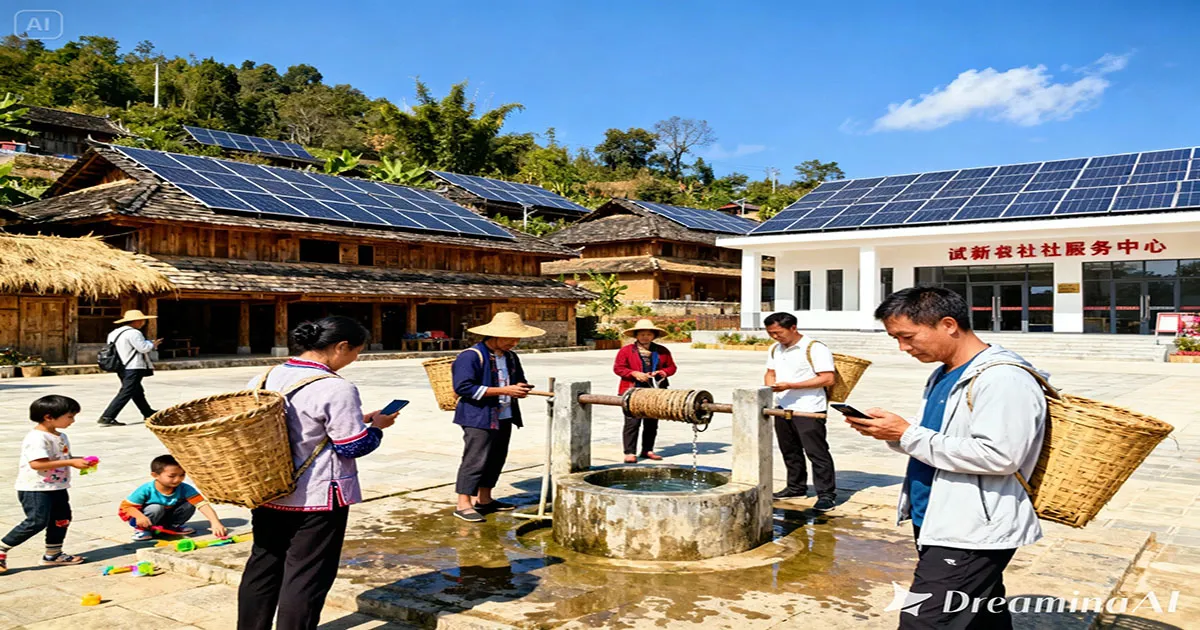 Ilustrasi Desa desa hits